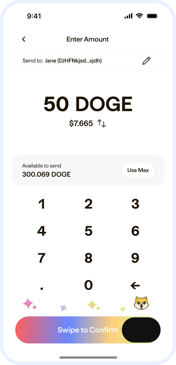 Send Doge